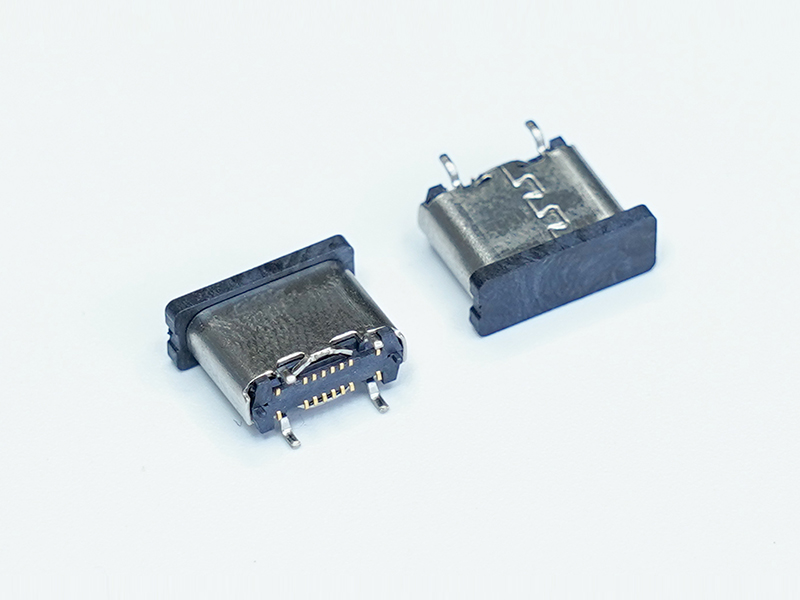 Type-C 16Pin（立式 H=6.4mm）